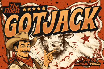 Gotjack Font: Bold Display Type for Creative Projects