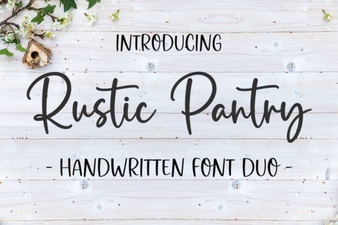 Rustic Pantry Script Font – Handwritten Free Download